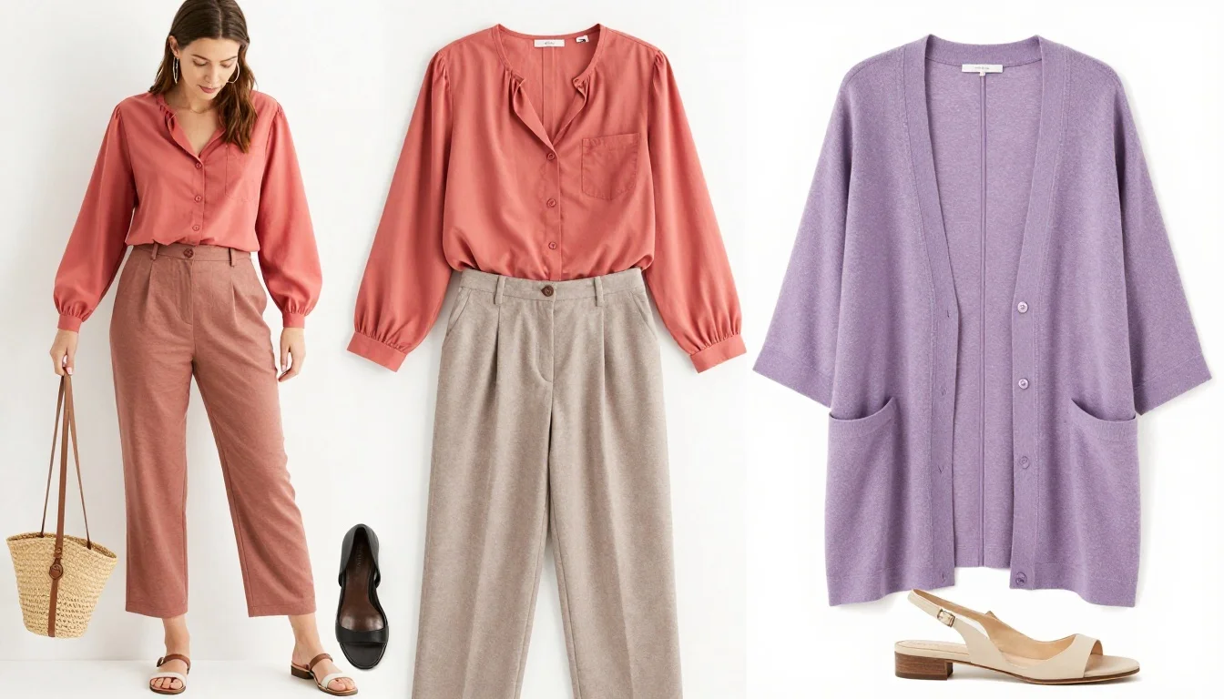 How to wear: Cool Summer Capsule Wardrobe: The Ultimate Color Guide How to wear cool summer capsule wardrobe: the ultimate color guide — pairing #8090a0, #5f6b7a, #b0b8c4 near the face