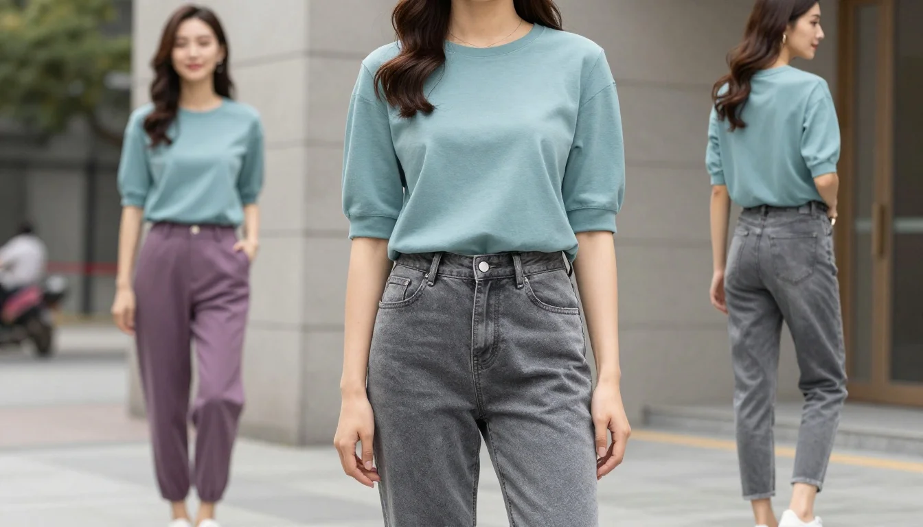 How to wear: Cool Summer Casual Outfits: Effortless Color Combinations How to wear cool summer casual outfits: effortless color combinations — pairing #c4899a, #d4a0ae, #e0b8c4 near the face