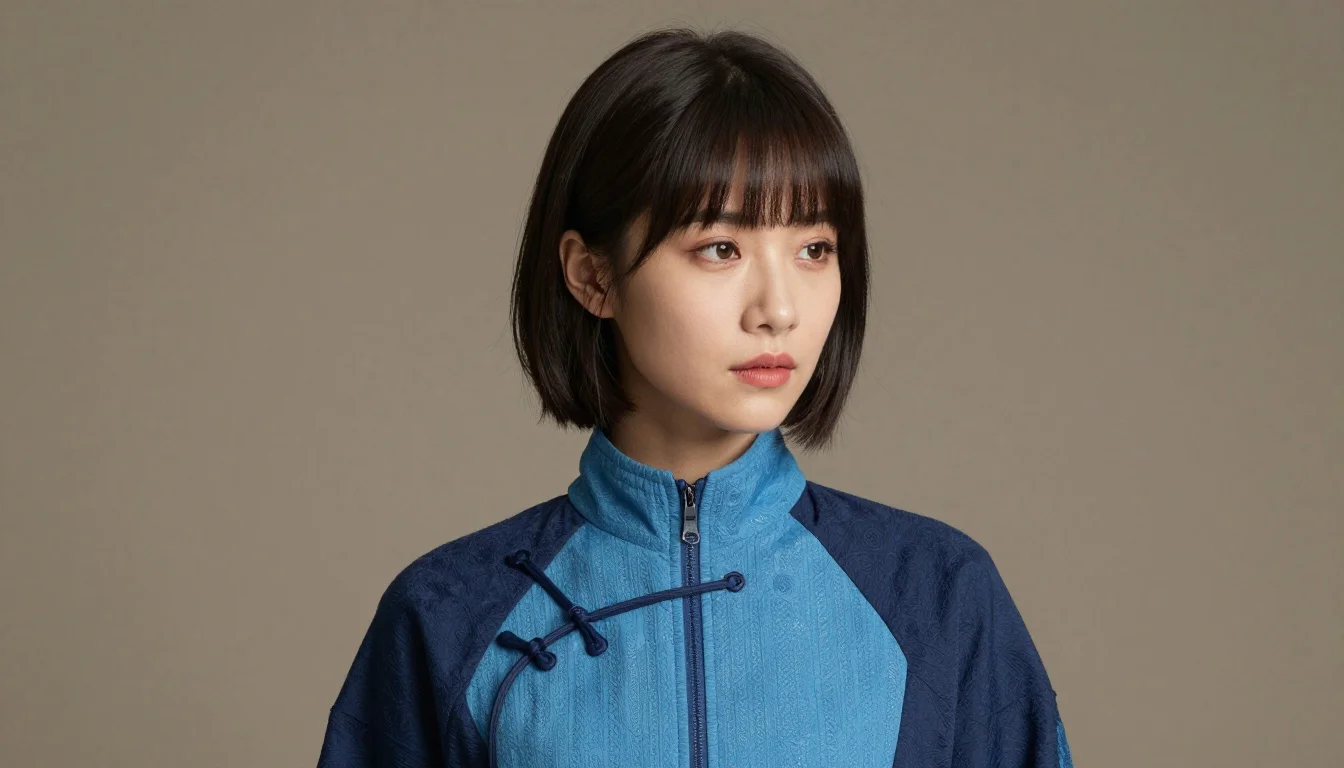 How to wear: Cool Winter Colors for Dark Hair: Icy Tone Guide How to wear cool winter colors for dark hair: icy tone guide — pairing #b0c4de, #87ceeb, #6495ed near the face