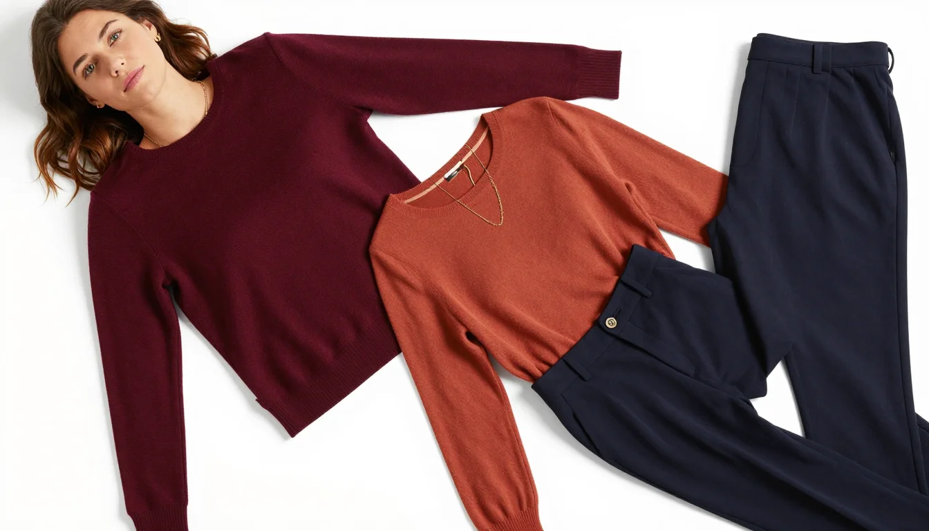 How to wear beste farben fuer braune haare und gruene augen — pairing burgunder, weinrot, claret near the face