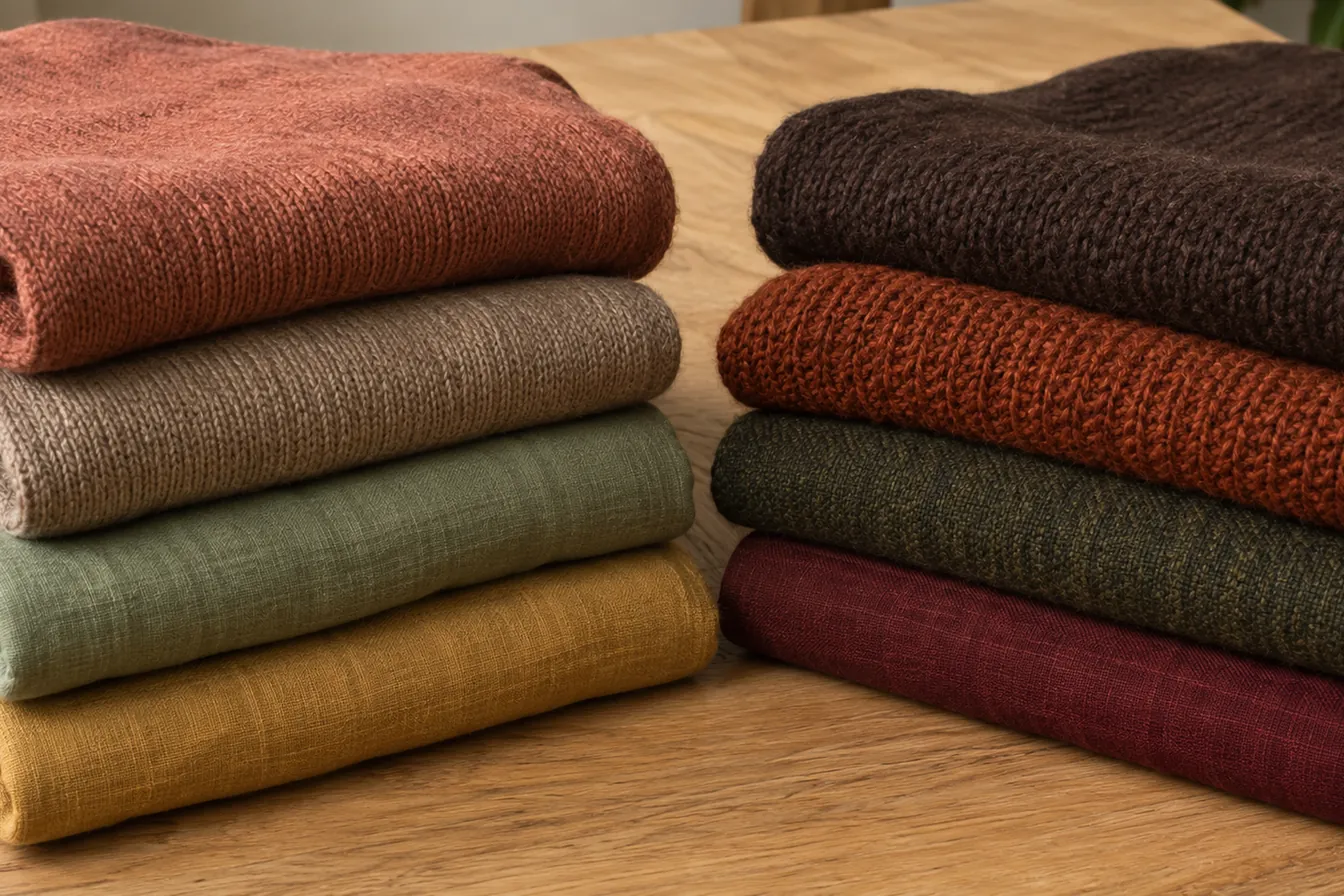 How to wear: Soft Autumn vs Deep Autumn: Differences How to wear soft autumn vs deep autumn: differences — pairing dusty terracotta, warm taupe, soft sage near the face