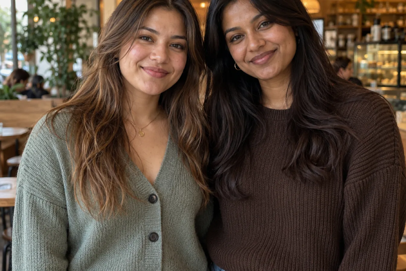 Soft Autumn vs Deep Autumn: Differences Soft Autumn vs Deep Autumn: Differences — flattering shades including dusty terracotta, warm taupe, soft sage, muted warm coral