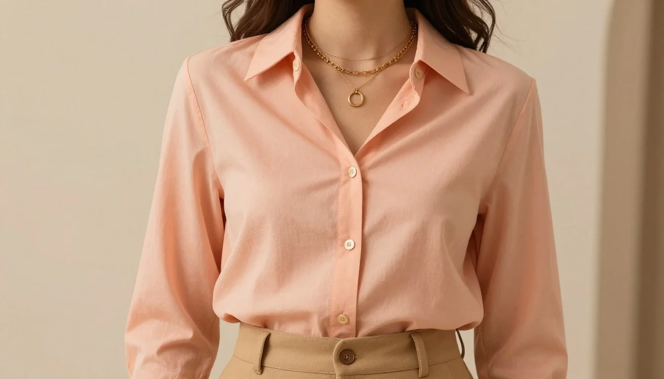 How to wear: Easy Capsule Wardrobe for Warm Spring | PaletteHunt How to wear easy capsule wardrobe for warm spring | palettehunt — pairing warm ivory, golden camel, warm khaki near the face