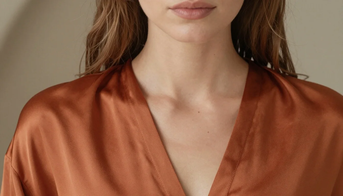 How to wear: Mejores Colores para Ojos Azules: Guía Completa How to wear mejores colores para ojos azules: guía completa — pairing terracota, cobre cálido, siena tostada near the face