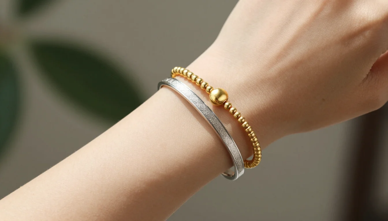 Oro vs Plata: Qué Joyas Favorecen Tu Tono de Piel Oro vs Plata: Qué Joyas Favorecen Tu Tono de Piel — flattering shades including oro amarillo, oro rosa, bronce, cobre