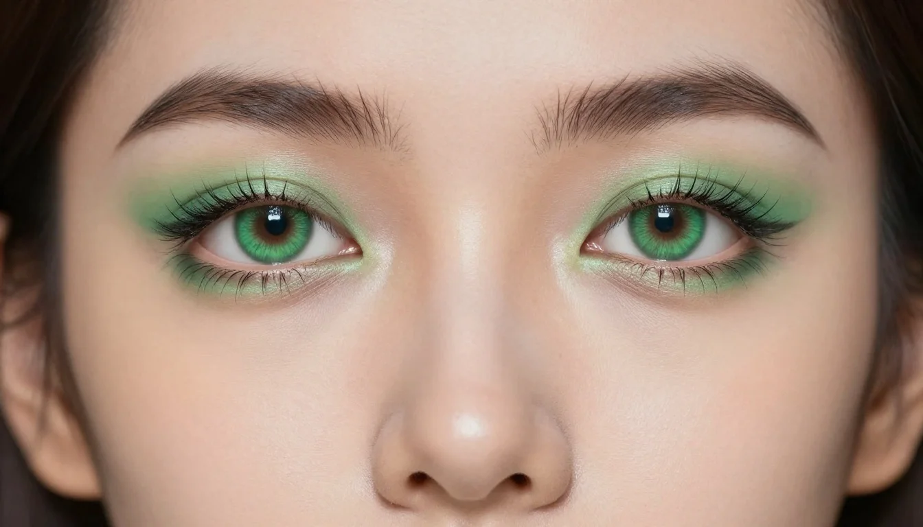 Eyeshadow for Green Eyes: Make Them Glow Eyeshadow for Green Eyes: Make Them Glow — flattering shades including deep aubergine, warm mauve, soft plum, rich violet