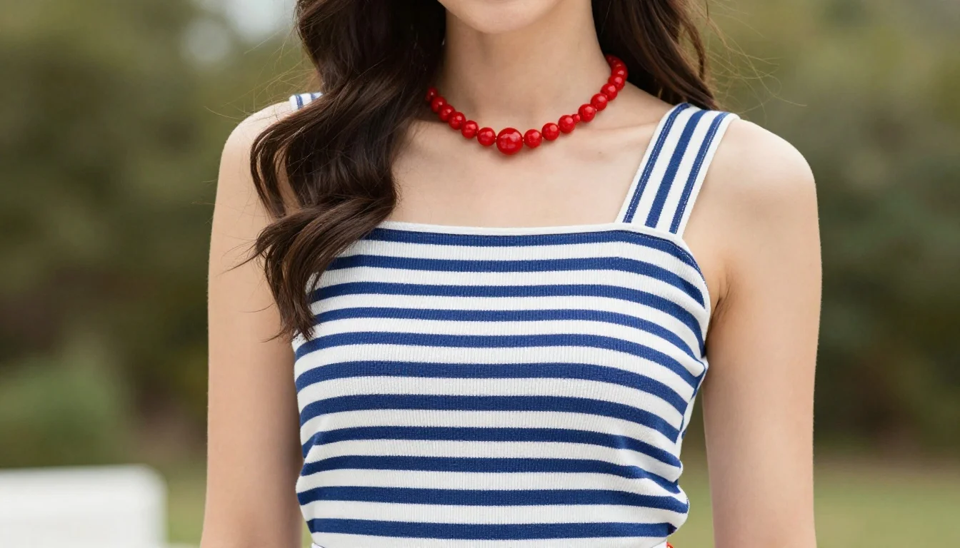 How to wear: Fourth of July Outfit Colors for Brunettes | PaletteHunt How to wear fourth of july outfit colors for brunettes | palettehunt — pairing deep navy, dark royal blue, midnight blue near the face