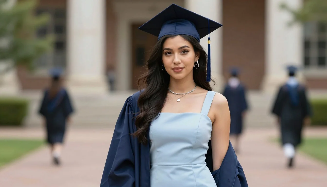 Graduation Outfit Colors for Cool Undertones