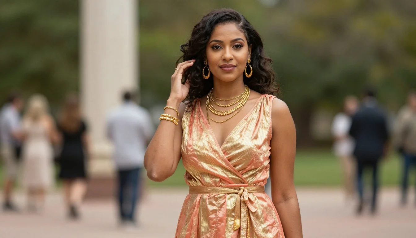 Graduation Outfit Colors for Warm Undertones