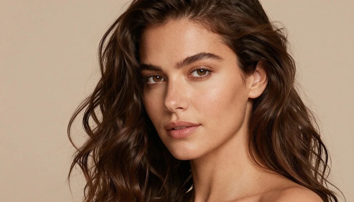 Hair Color for Tan Skin: Make Skin Glow Hair Color for Tan Skin: Make Skin Glow — flattering shades including warm golden brown, caramel brown, honey brown, rich chestnut