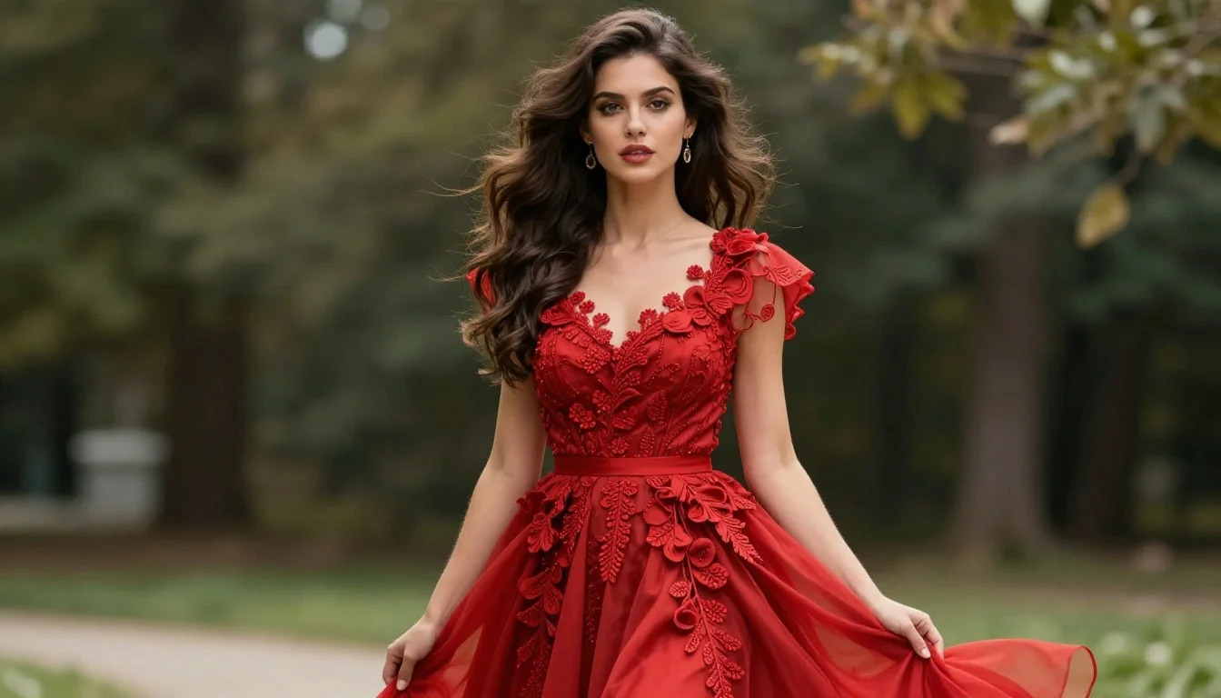 Holiday Outfits for Brunettes Holiday Outfits for Brunettes — flattering shades including deep burgundy, merlot, garnet, rich plum