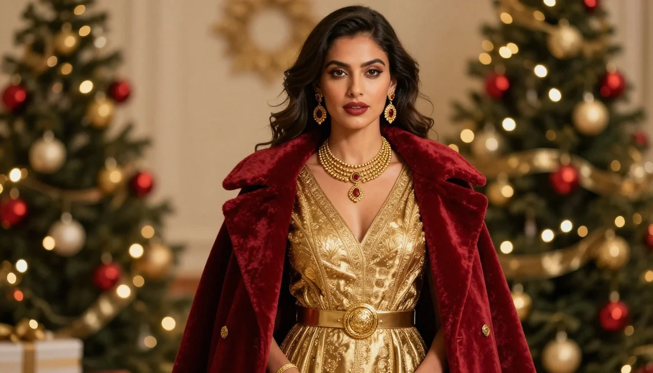 How to wear: Holiday Outfits for Warm Undertones How to wear holiday outfits for warm undertones — pairing warm crimson, spiced burgundy, berry red near the face