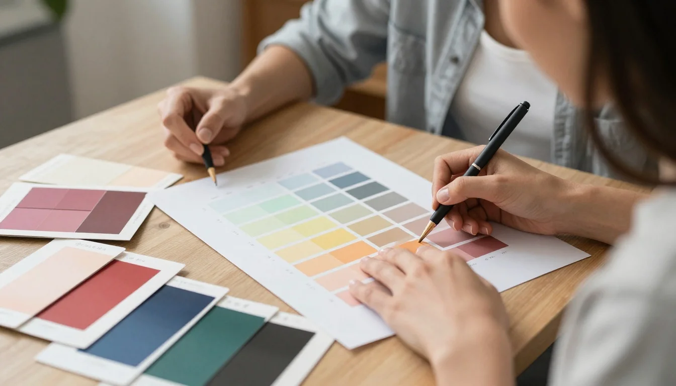 How to wear: How to Find Your Color Season at Home How to wear how to find your color season at home — pairing peach, warm coral, golden yellow near the face