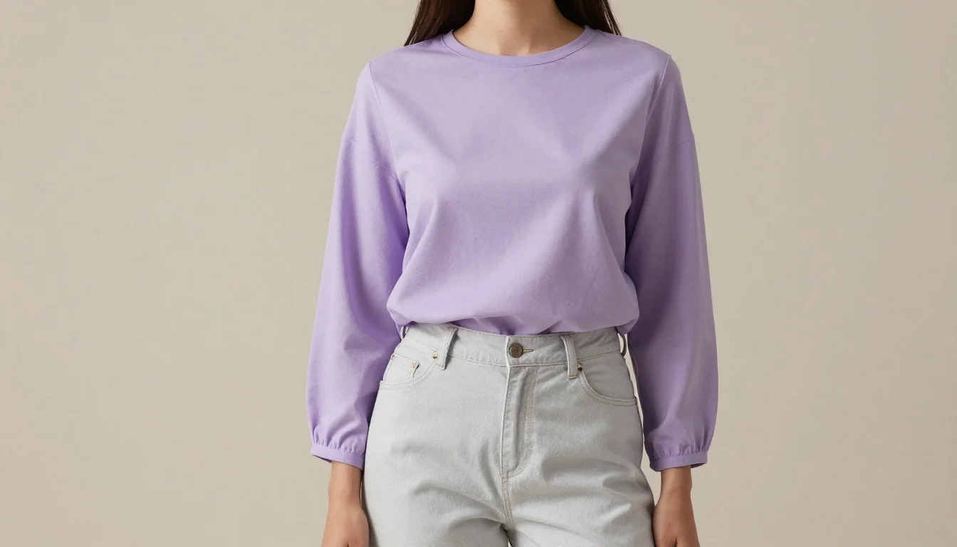 How to wear how to wear lavender — pairing true lavender, clear lilac, vivid soft purple near the face
