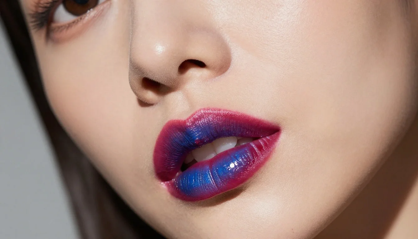 How to wear best lipstick for cool undertones — pairing cool berry, blueberry pink, cool boysenberry near the face