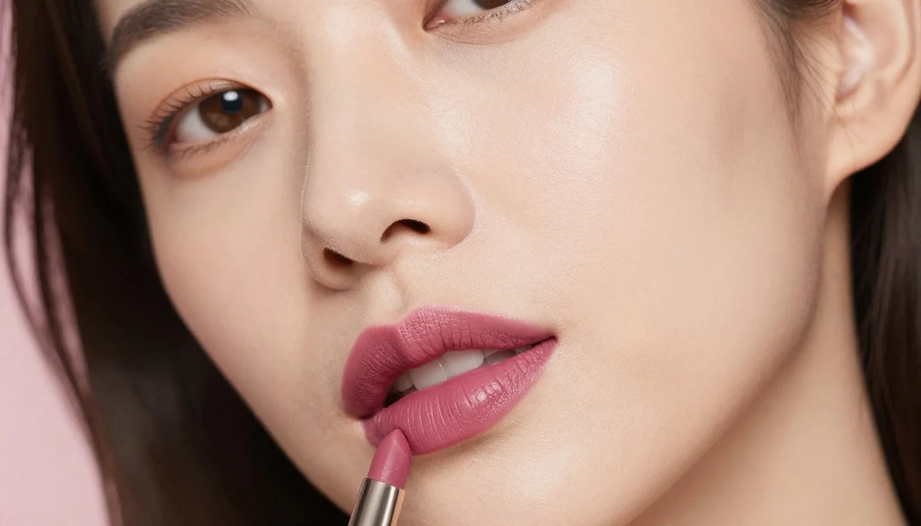 How to wear: Lipstick for Mature Skin: Hydrating Shades How to wear lipstick for mature skin: hydrating shades — pairing rosy mauve, dusty rose, muted rose-pink near the face