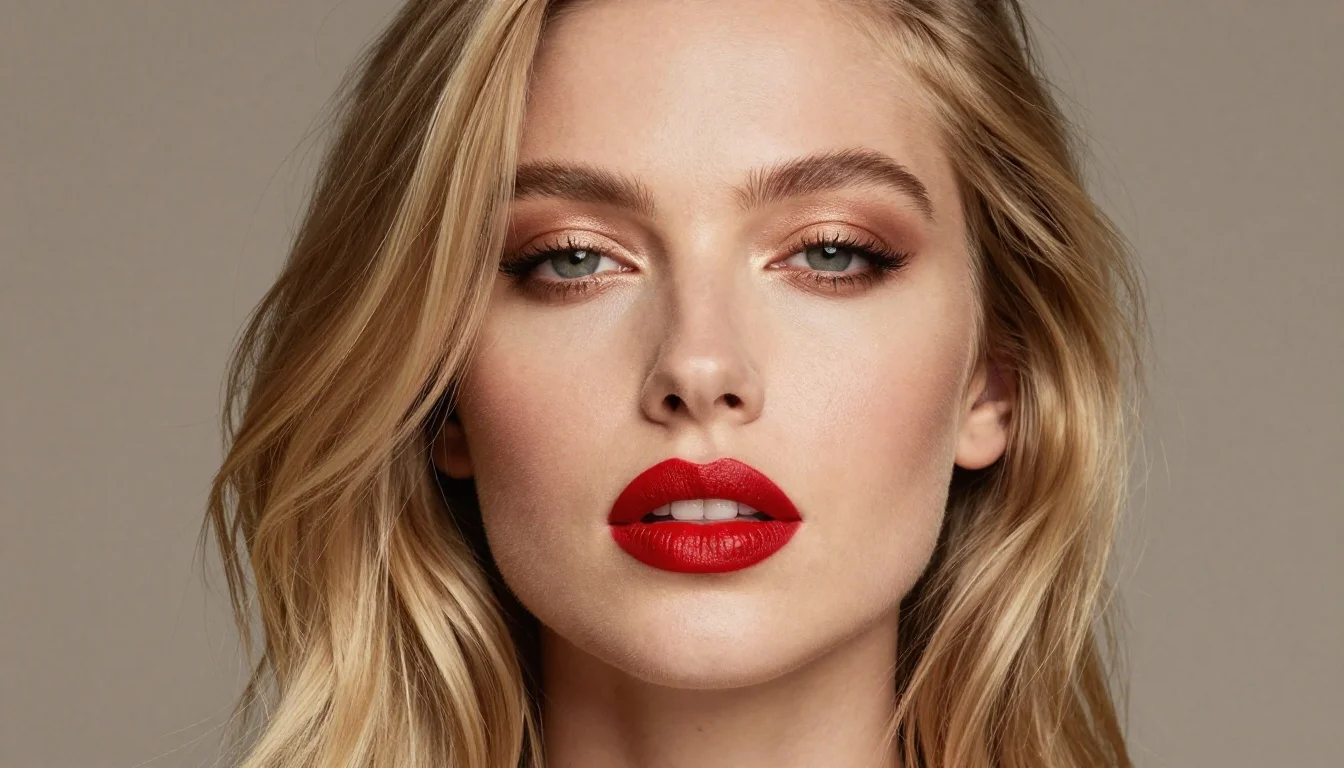 How to wear makeup for blonde hair: foundation to lips — pairing warm taupe, burnished copper, champagne shimmer near the face