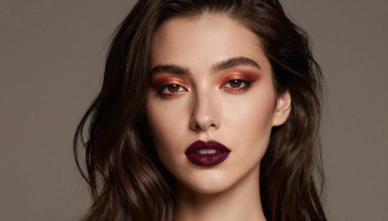 How to wear: Makeup for Brunettes How to wear makeup for brunettes — pairing warm copper, rich cocoa brown, warm bronze near the face