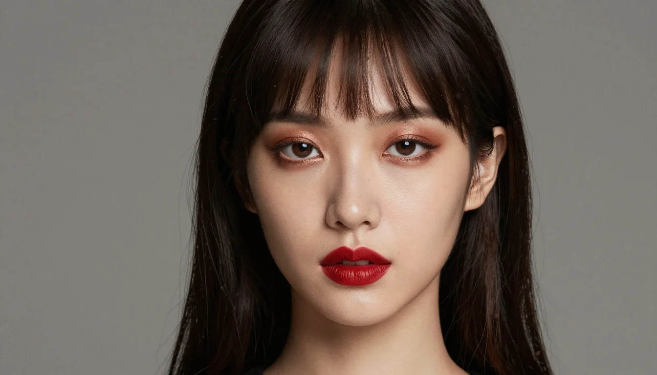 How to wear makeup for dark hair and brown eyes — pairing forest green, warm bronze, deep plum near the face
