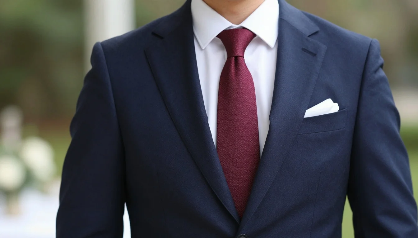 How to wear: Men's Wedding Guest Outfit for Cool Undertones | Color Guide How to wear men's wedding guest outfit for cool undertones | color guide — pairing deep navy, true charcoal, cool mid-grey near the face