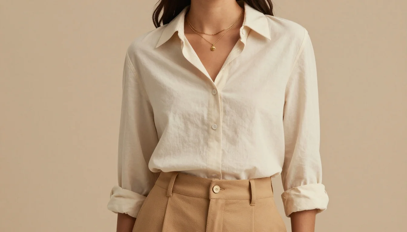 How to wear: Minimalist Style Colors for Warm Undertones How to wear minimalist style colors for warm undertones — pairing ivory, warm cream, ecru near the face