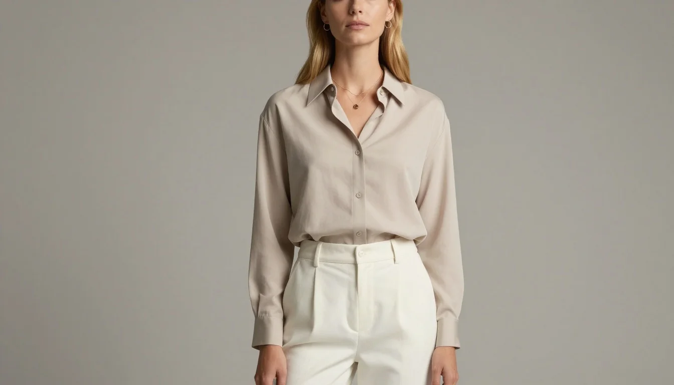 How to wear: Minimalist Wardrobe for Blonde Hair: A Curated Color System How to wear minimalist wardrobe for blonde hair: a curated color system — pairing #1e3a8a, #1e3a5f, #92400e near the face