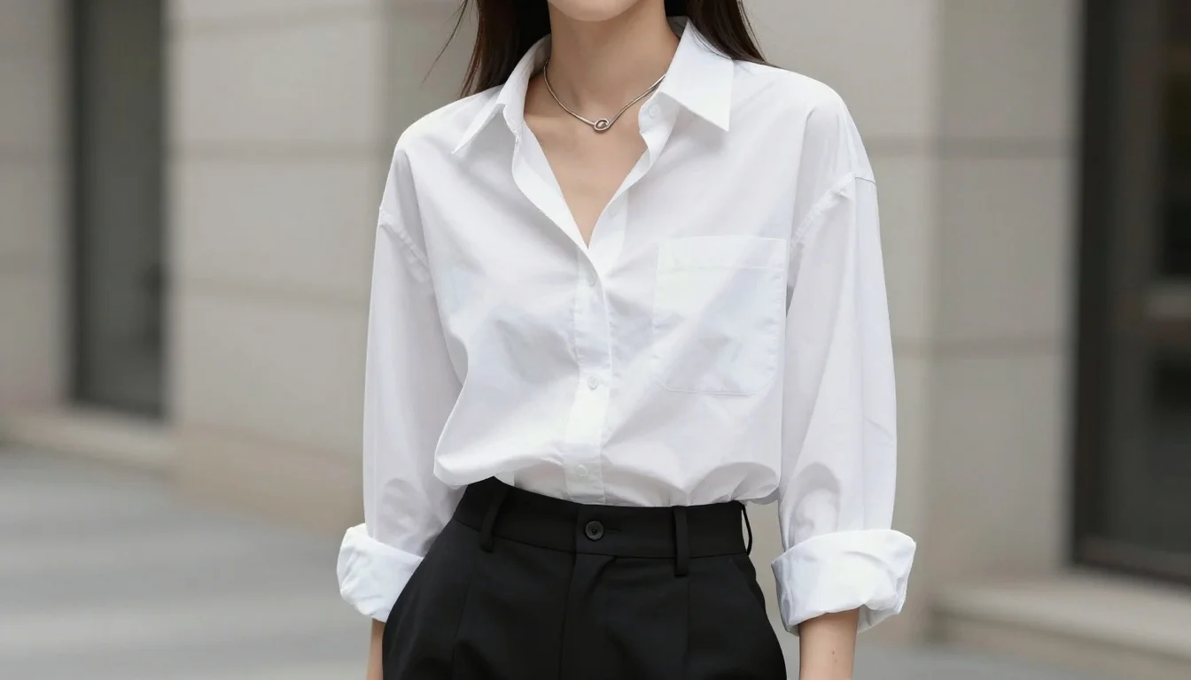 How to wear: Minimalist Wardrobe for Cool Winter | High-Contrast Capsule How to wear minimalist wardrobe for cool winter | high-contrast capsule — pairing true black, pure white, cool grey near the face