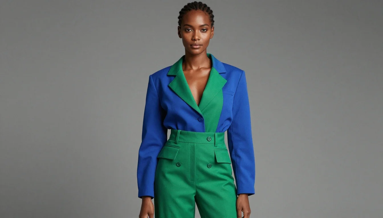 How to wear most flattering colors for dark skin | palettehunt — pairing sapphire blue, emerald green, amethyst purple near the face