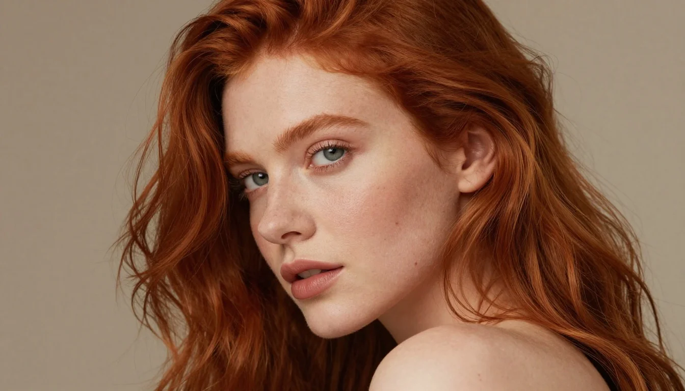 Most Flattering Colors for Red Hair Most Flattering Colors for Red Hair — flattering shades including warm olive green, sage, forest green, warm camel