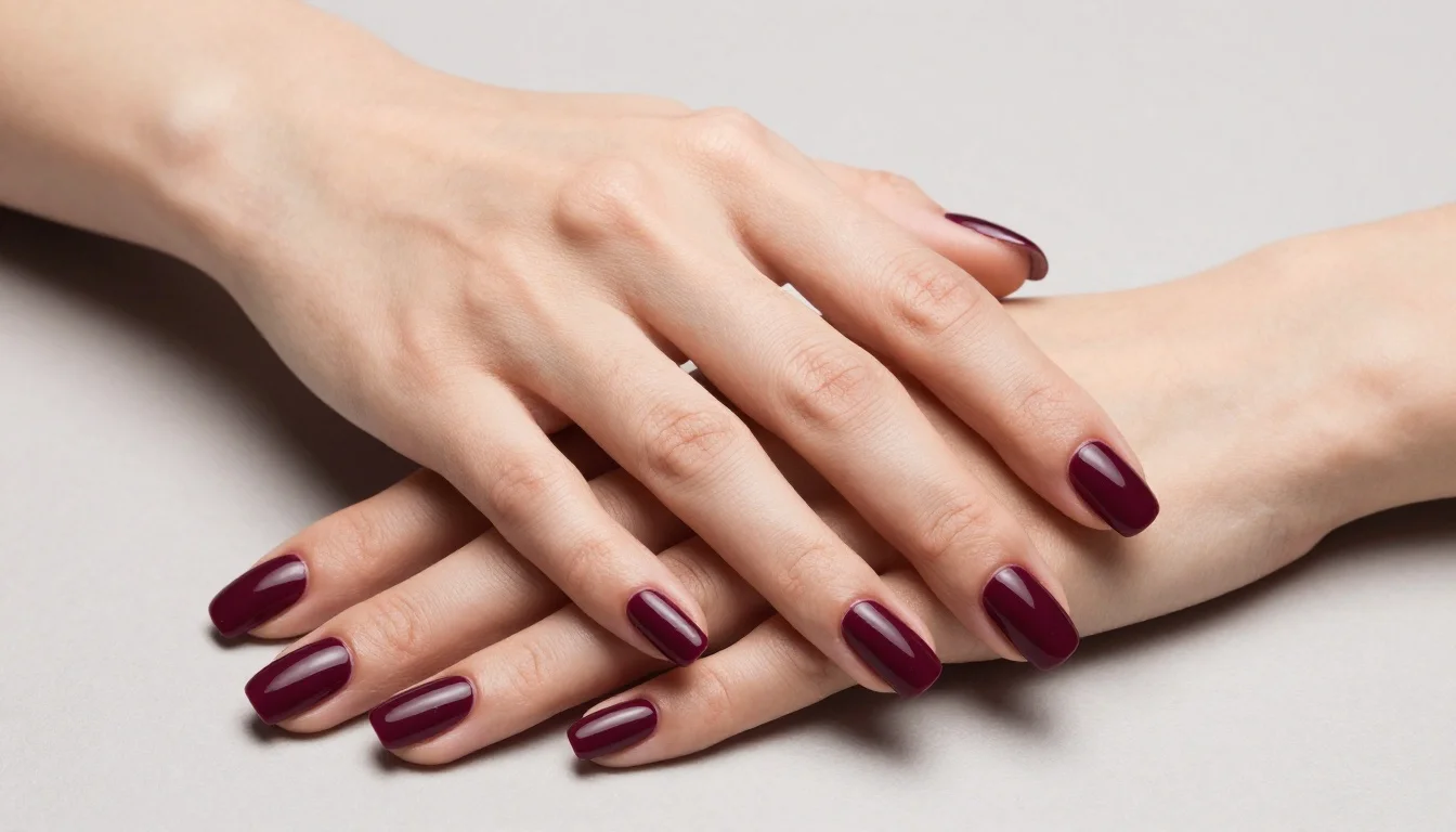 How to wear nail colors for cool undertones: best shades — pairing deep berry, rich plum, cool blackberry near the face