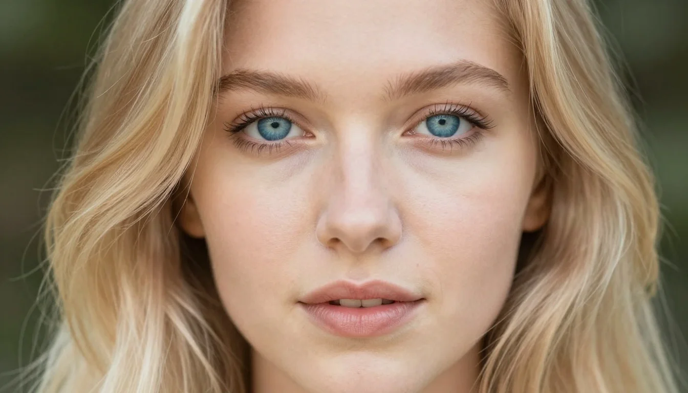Kolory dla blond włosów i niebieskich oczu Kolory dla blond włosów i niebieskich oczu — flattering shades including midnight navy, głęboki teal, stalowy błękit, kobalt