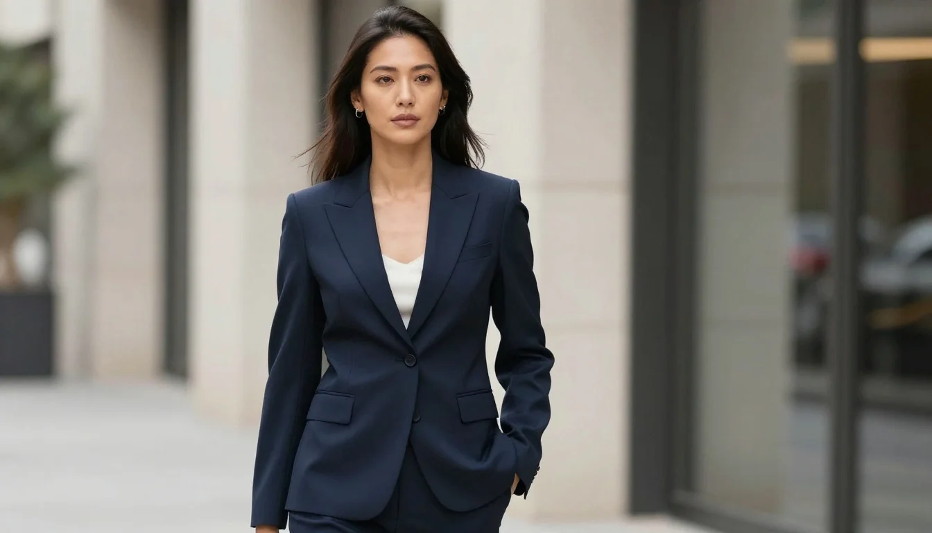 How to wear: Power Colors for Cool Undertones How to wear power colors for cool undertones — pairing true navy, midnight blue, french navy near the face