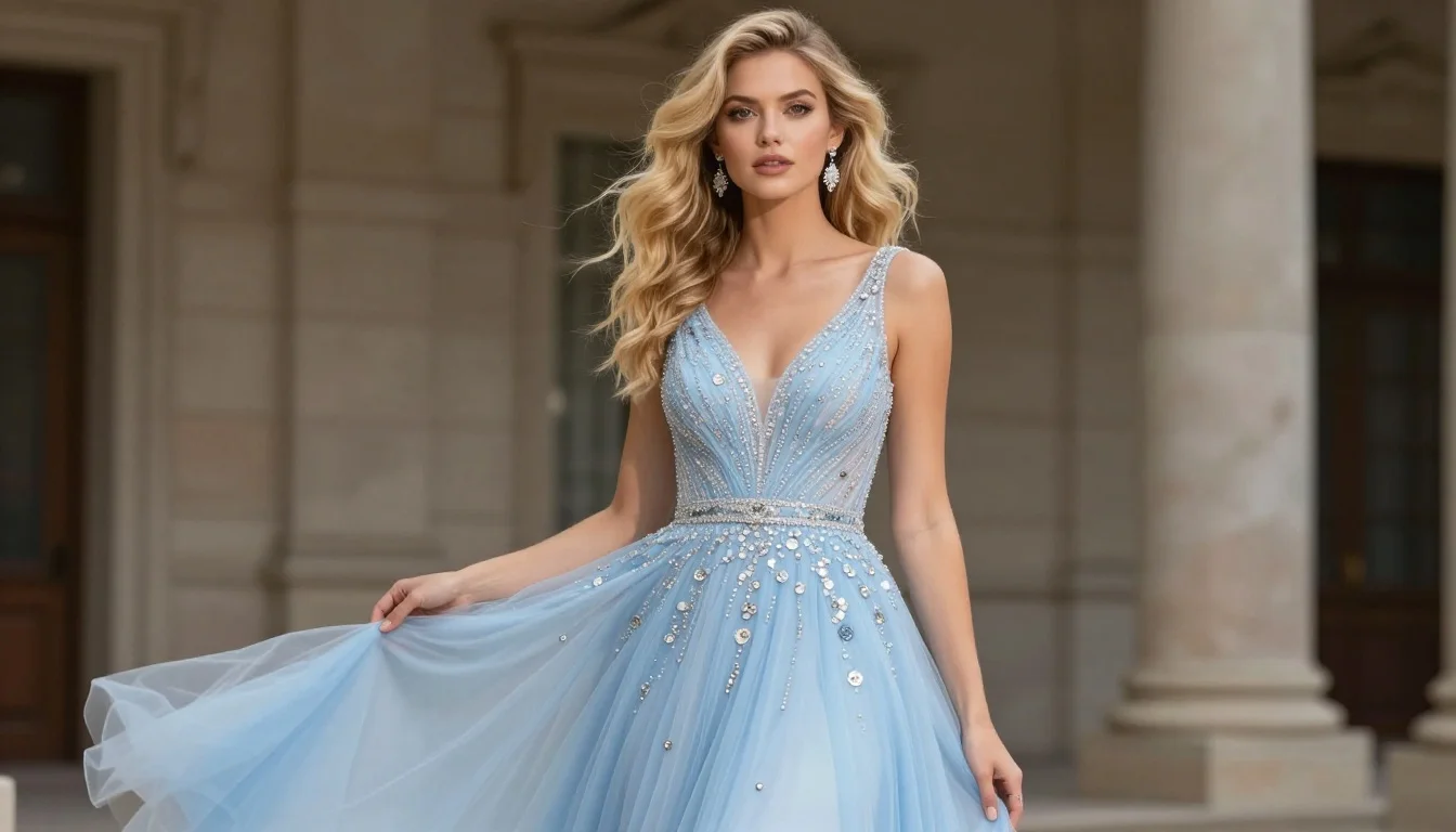 Prom Dress Colors for Blonde Hair