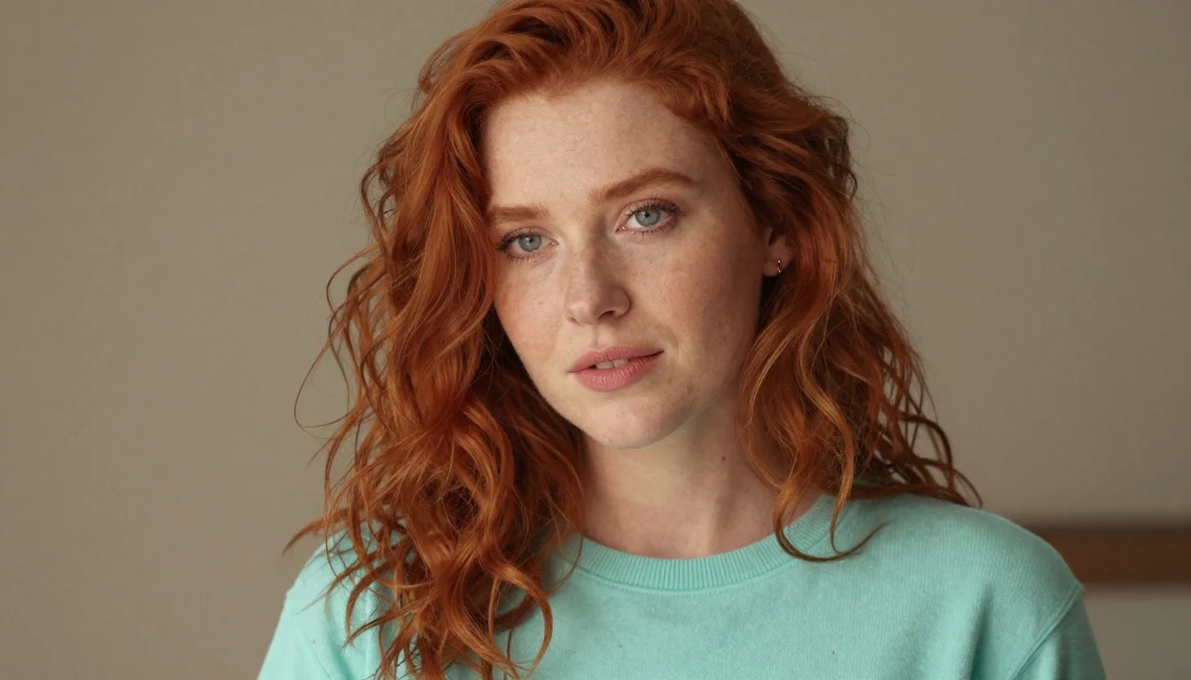 How to wear spring colors for red hair | best spring shades for redheads — pairing warm coral, peachy orange, apricot near the face
