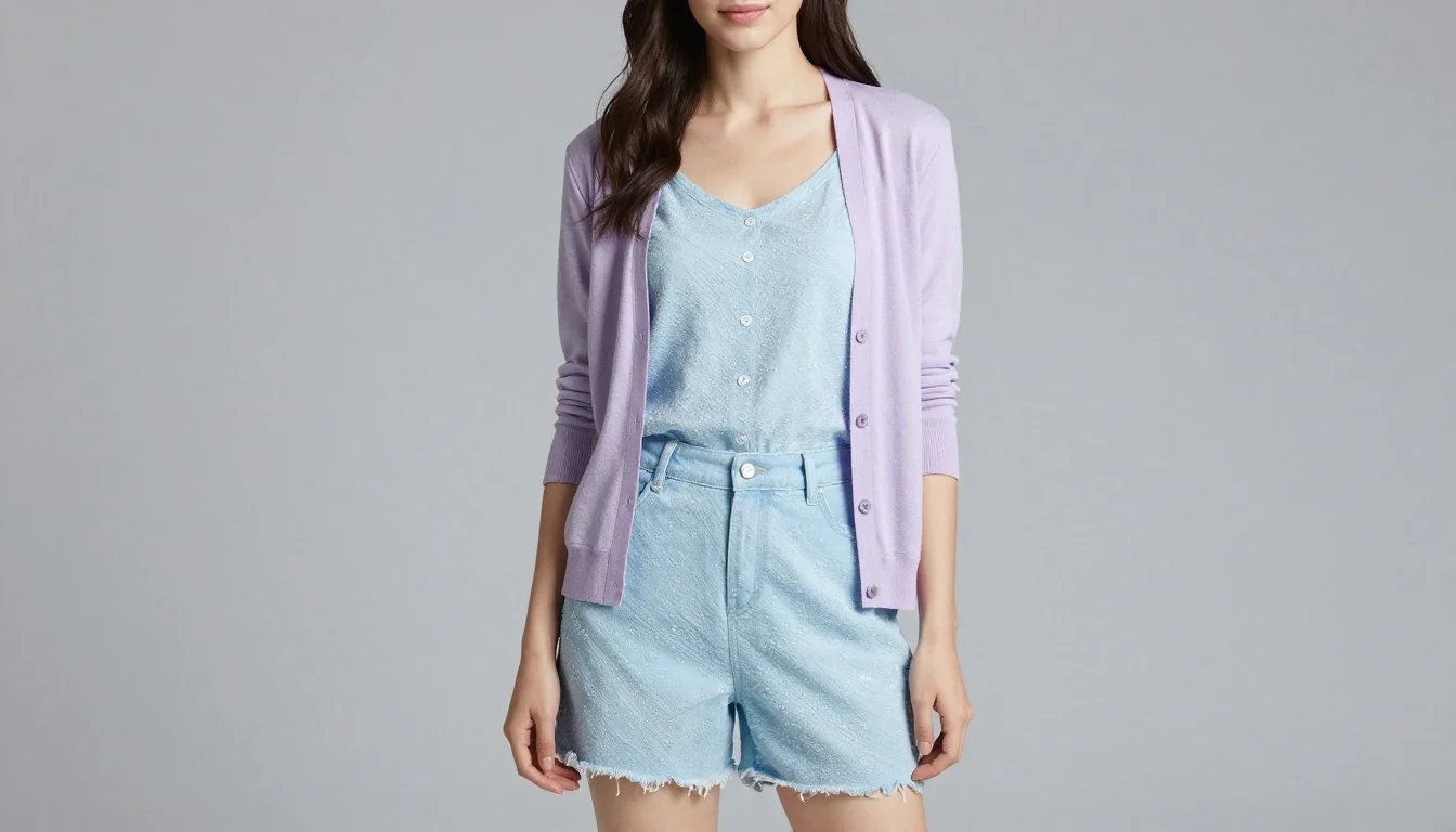How to wear summer wardrobe for cool undertones — pairing true white, bright white linen, cool ivory near the face