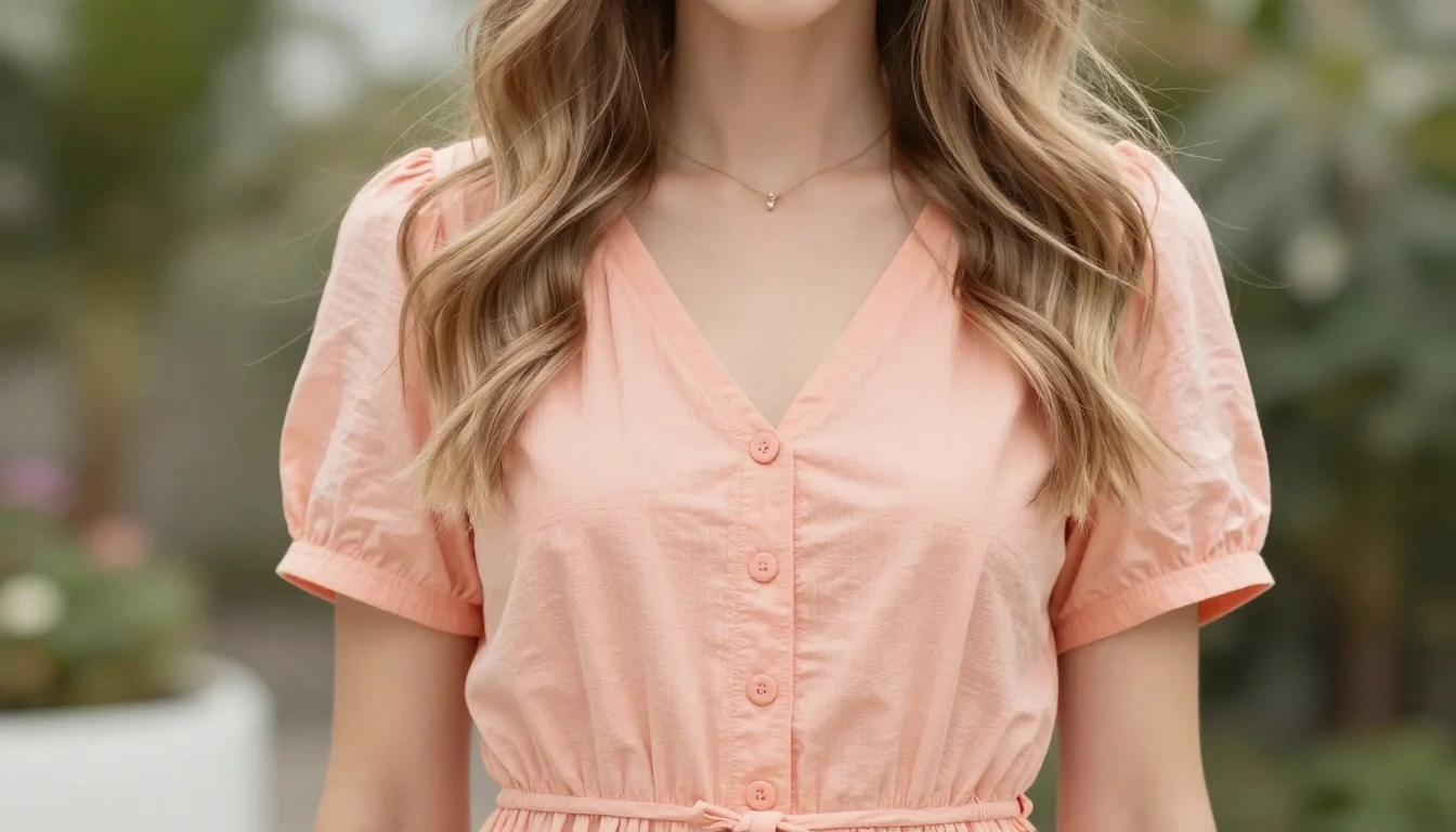 How to wear: Summer Wardrobe for Light Spring | Capsule Color Guide How to wear summer wardrobe for light spring | capsule color guide — pairing soft peach, light warm coral, warm apricot near the face
