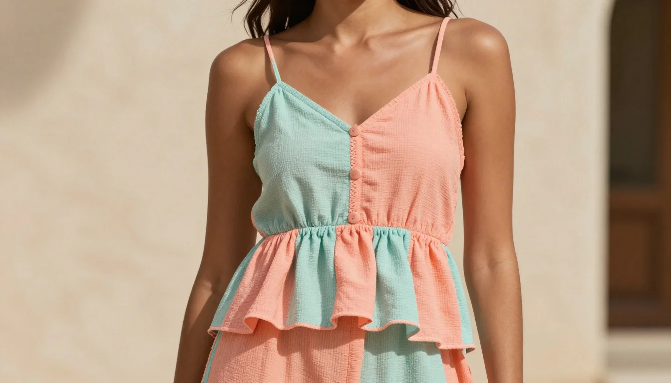 How to wear: Summer Wardrobe for Olive Skin How to wear summer wardrobe for olive skin — pairing terracotta, warm coral, saffron yellow near the face