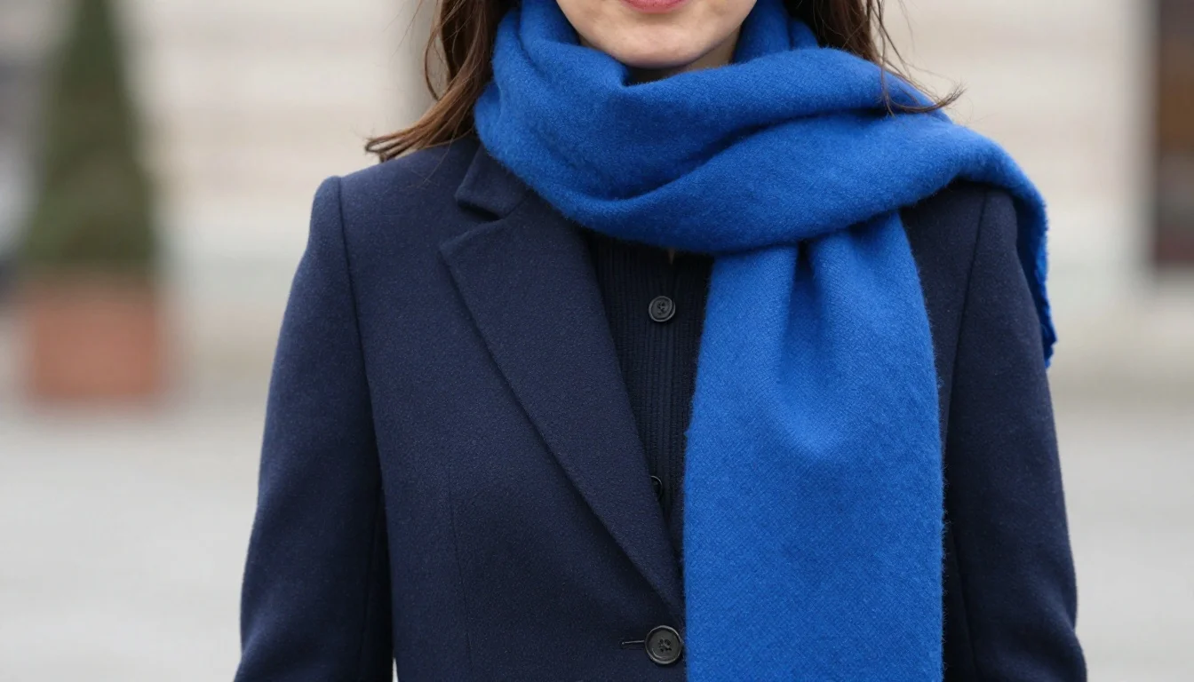 How to wear travel capsule for cool undertones | palettehunt — pairing true navy, cool charcoal, cool taupe near the face