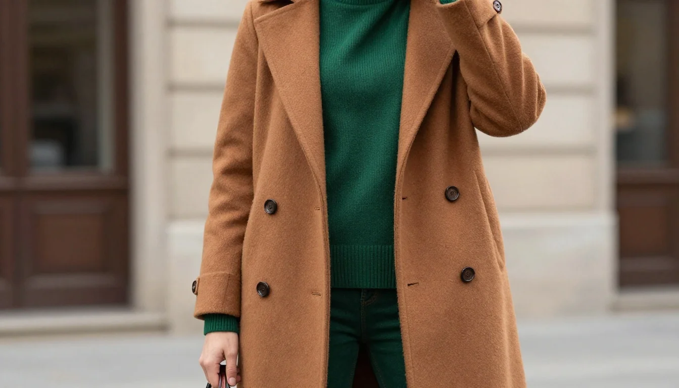 How to wear: Travel Capsule Wardrobe for Deep Autumn How to wear travel capsule wardrobe for deep autumn — pairing cognac, warm chocolate, camel near the face