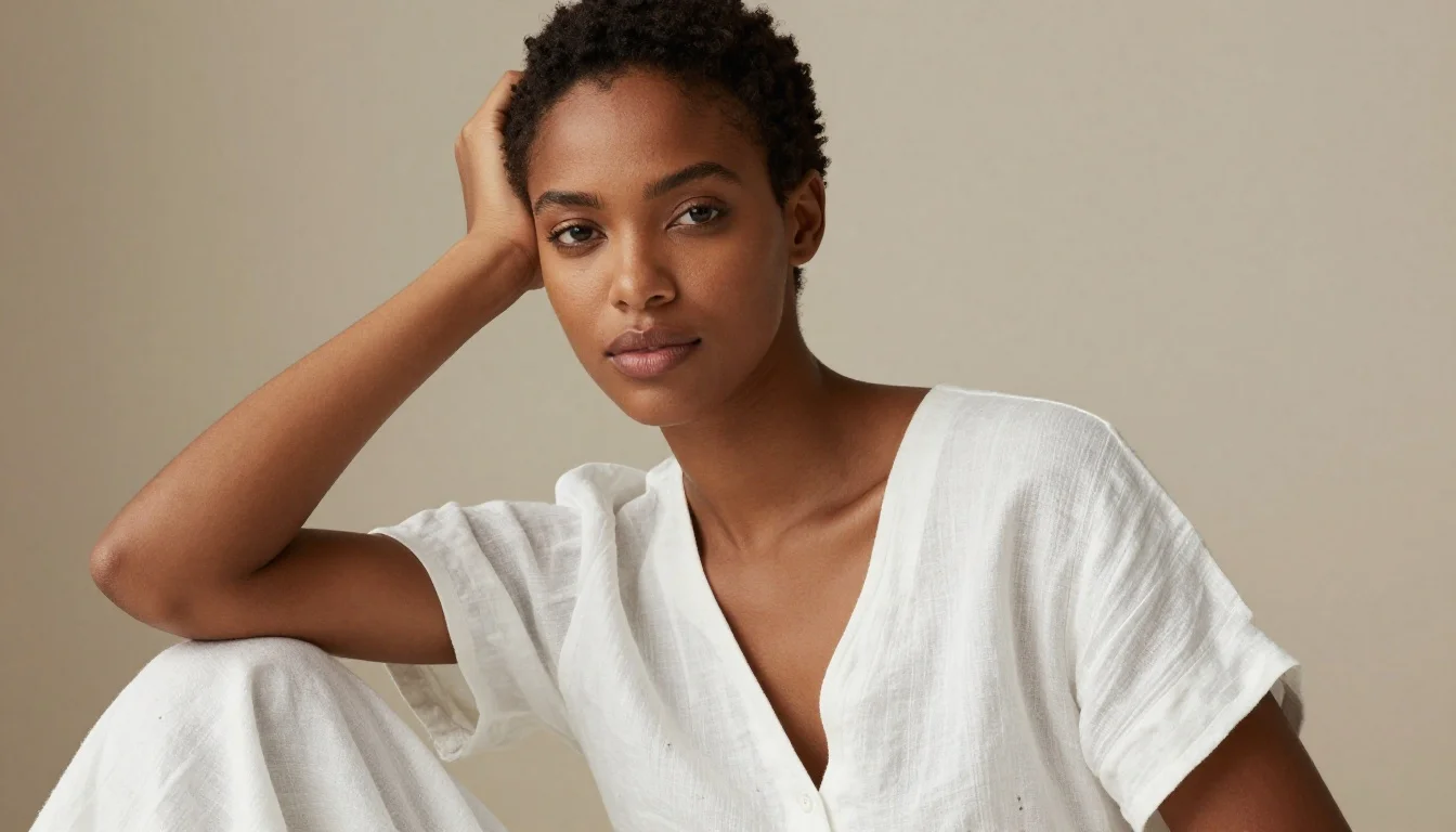 Wardrobe for Dark Skin | Colors and Outfits That Glow Wardrobe for Dark Skin | Colors and Outfits That Glow — flattering shades including bright white, off-white, pale ivory, warm cream