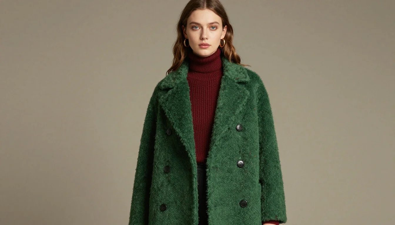 How to wear wardrobe for pale skin — pairing deep navy, forest green, deep burgundy near the face