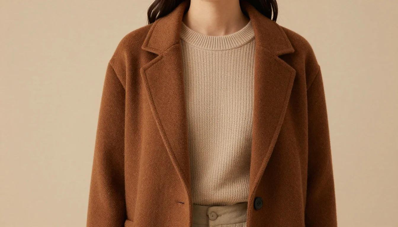 How to wear wardrobe for warm undertones — pairing camel, warm ivory, warm stone near the face