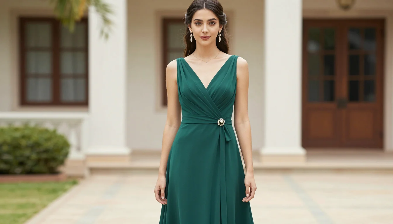 How to wear: Wedding Guest Dress Colors: What to Wear How to wear wedding guest dress colors: what to wear — pairing dusty rose, soft lilac, sage green near the face