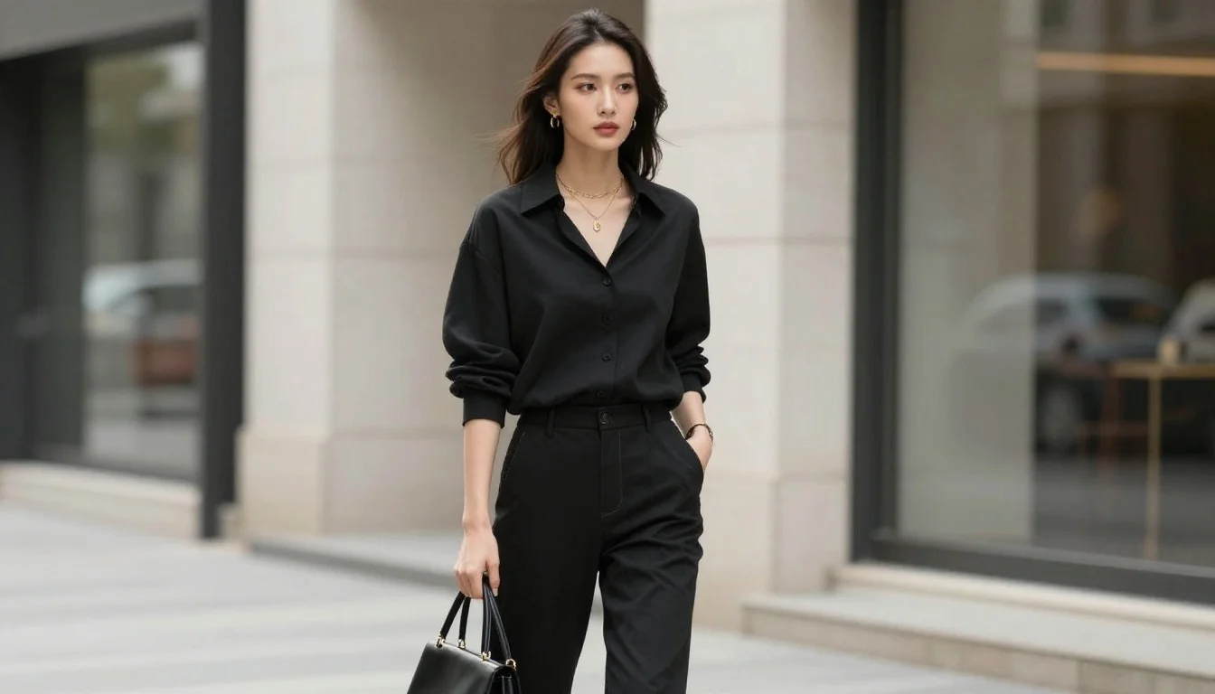 How to wear: What Skin Tone Suits Black? | Color Guide How to wear what skin tone suits black? | color guide — pairing true black, jet black, ink black near the face