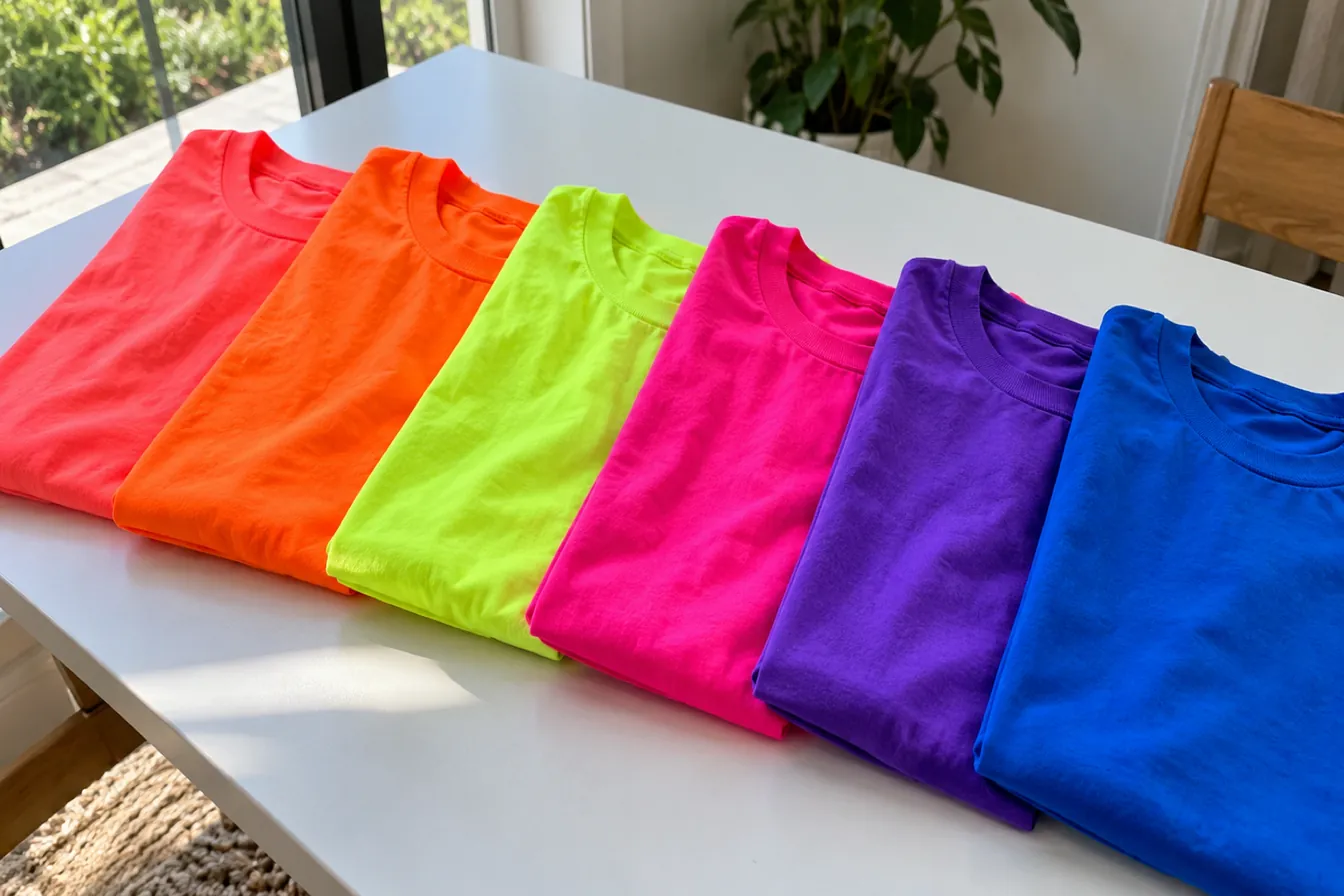 How to wear: Who Can Wear Neon? How to Pull It Off How to wear who can wear neon? how to pull it off — pairing neon coral, electric orange, neon chartreuse near the face