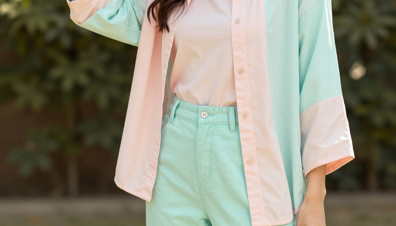 How to wear who can wear pastels? find your best — pairing peach, butter yellow, warm coral pink near the face