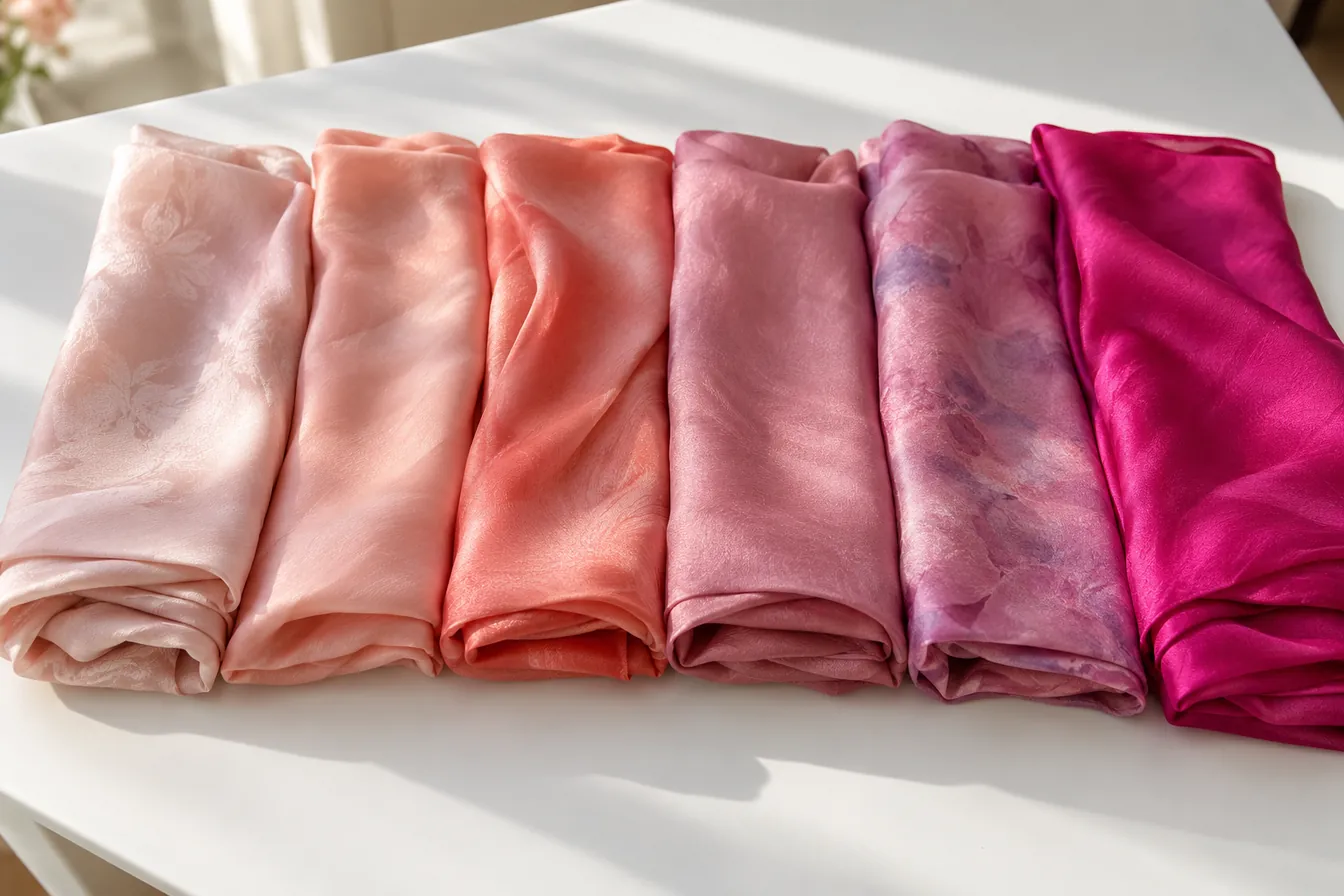 How to wear who can wear pink? best shades for you — pairing warm coral, peach-pink, soft salmon near the face