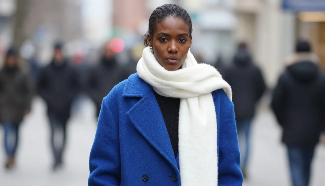 How to wear best winter colors for dark skin | what to wear this season — pairing royal blue, emerald green, fuchsia near the face