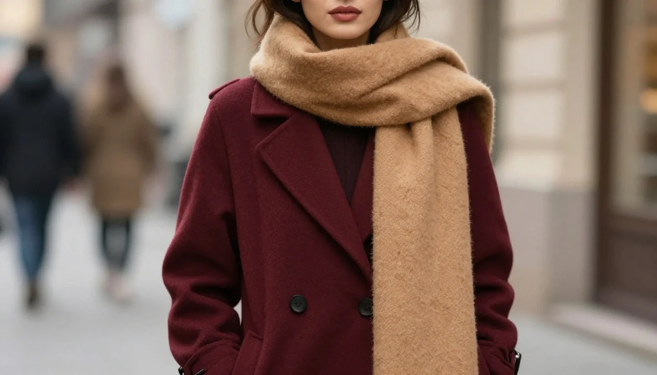 How to wear: Winter Colors for Warm Undertones How to wear winter colors for warm undertones — pairing rich burgundy, forest green, deep warm teal near the face