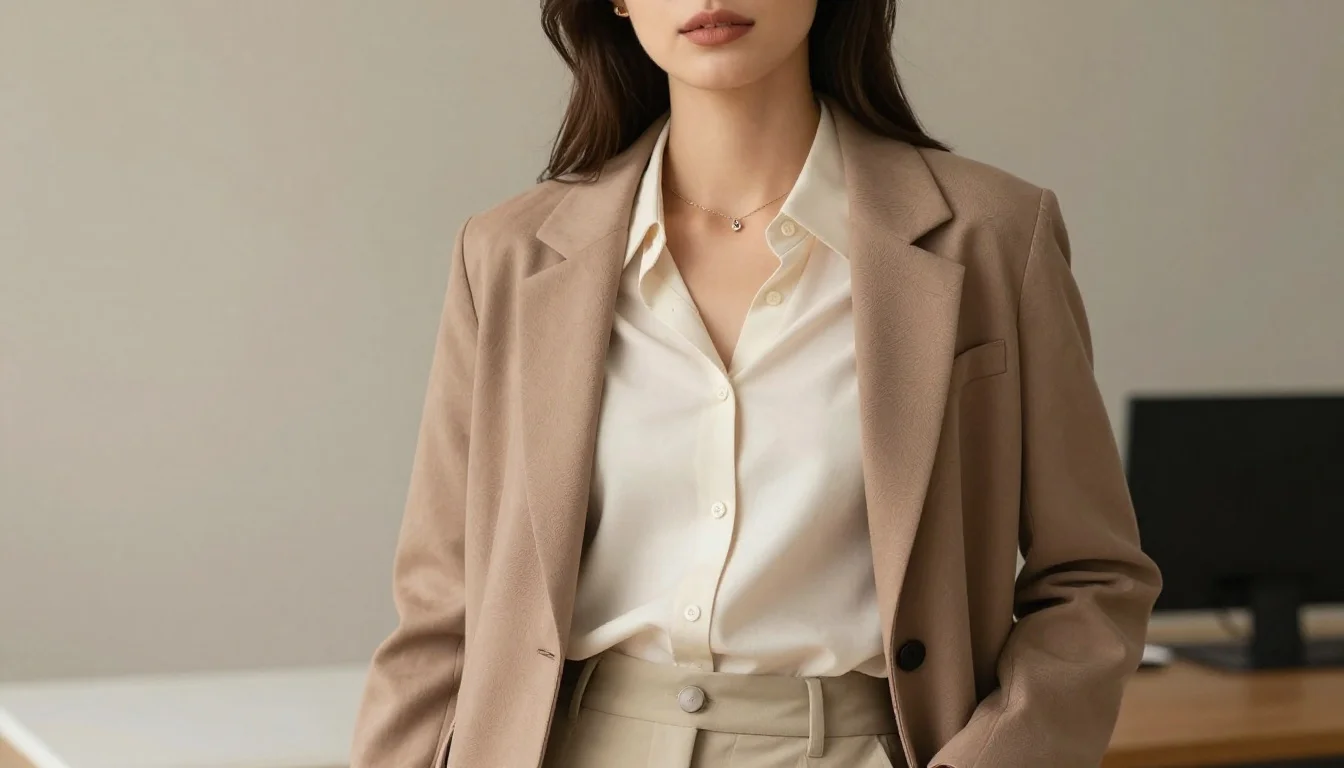 How to wear: Work Outfits for Brunettes | Office Color Guide How to wear work outfits for brunettes | office color guide — pairing deep burgundy, rich sapphire, forest green near the face